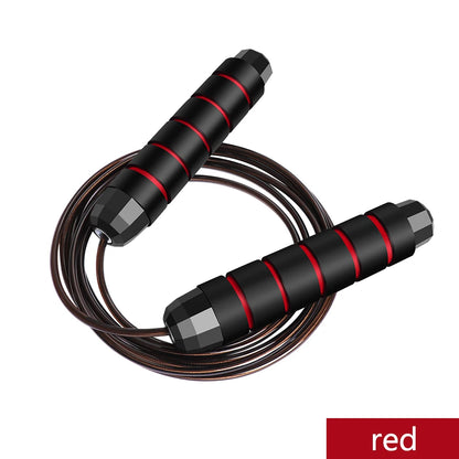 Adjustable Speed Jump Rope with Steel Wire