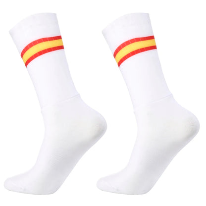 Men's Anti Slip Silicone Cycling and Running Socks