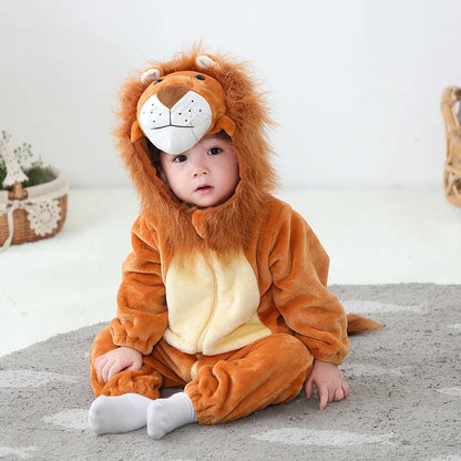 Baby Animal Kigurumi Costume for Toddlers Halloween Cosplay
