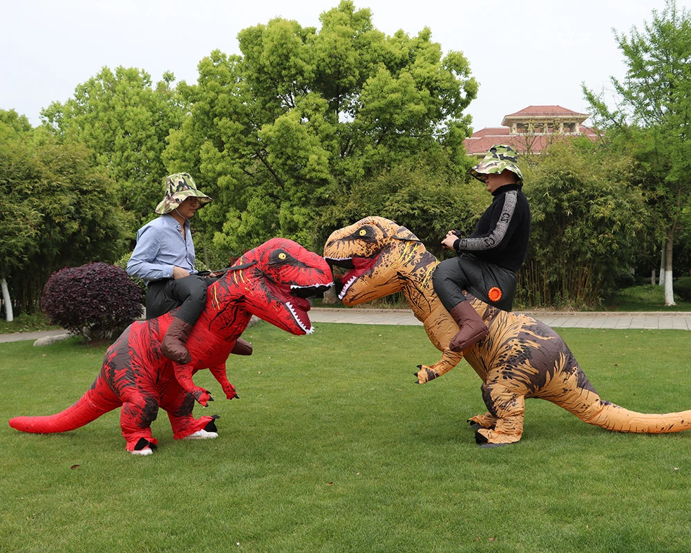 T-Rex Inflatable Dinosaur Costume for Men & Women Halloween Party Cosplay