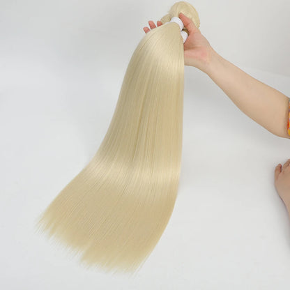 Super Long Bone Straight Yaki Hair Extensions
