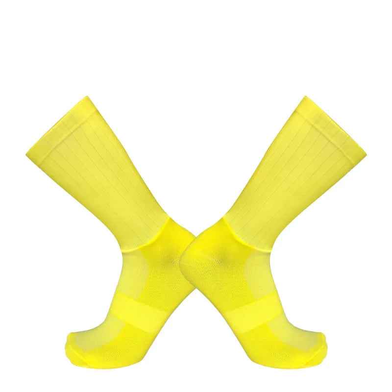 Men's Anti Slip Silicone Cycling and Running Socks