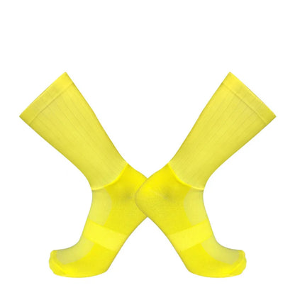 Men's Anti Slip Silicone Cycling and Running Socks