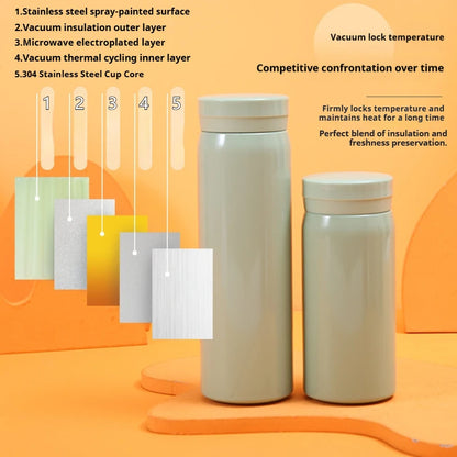 200ml or 300ml Stainless Steel Mini Insulated Thermos Cup