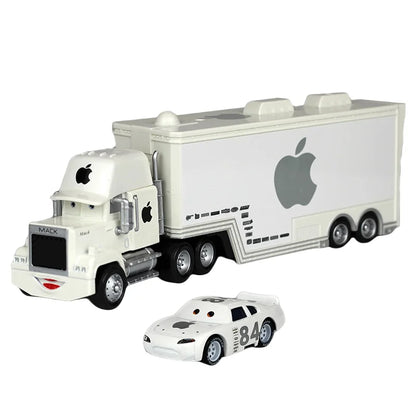 Lightning McQueen and Friends Diecast Container Truck Toy Set