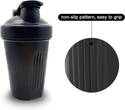 Leeseph BPA Free Leak Proof Protein Shaker Bottle with Mixing Ball