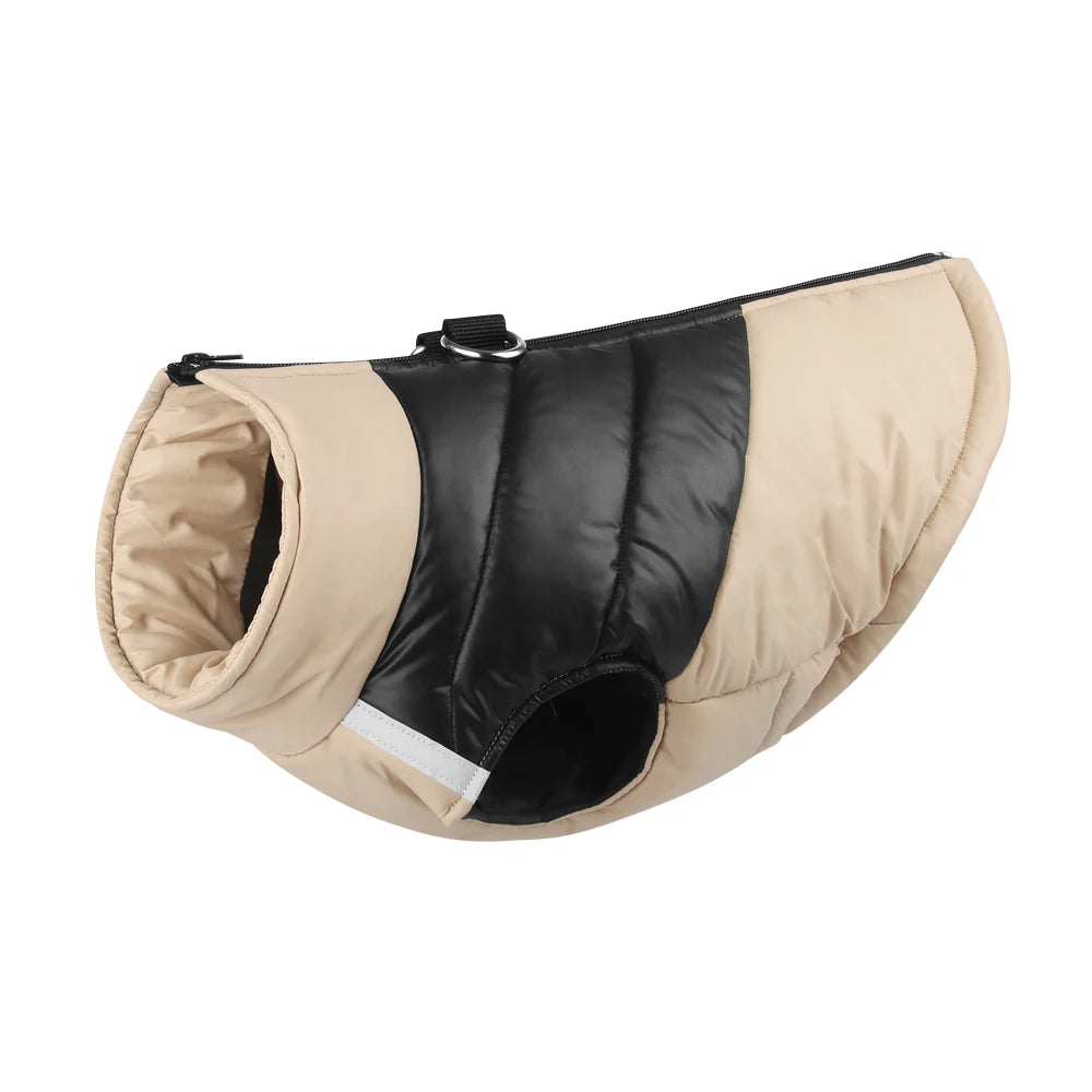 Waterproof Warm Winter Dog Cotton Jacket for Small & Large Dogs