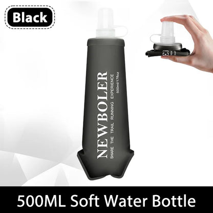 150ml to 500ml TPU Collapsible Soft Flask Water Bottle
