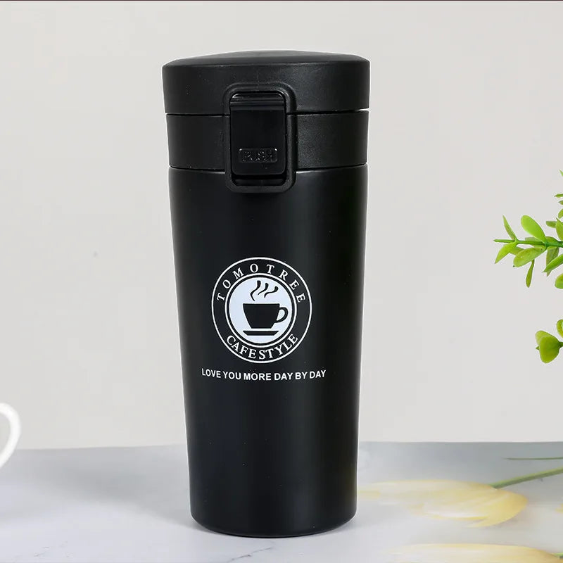 380ml or 510ml Stainless Steel Insulated Coffee Tumbler