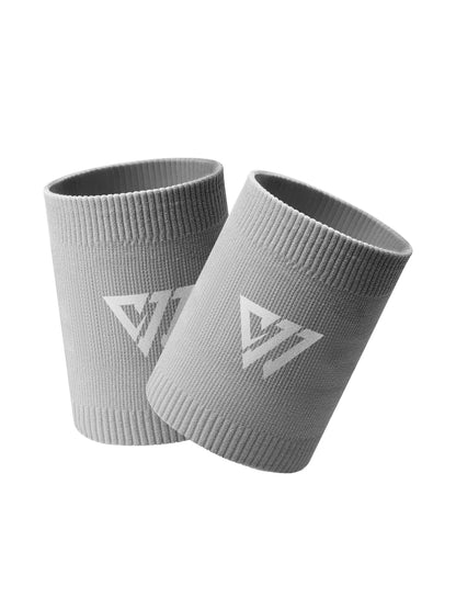 1 or 2 Pack Breathable Sweat Absorbing Sports Wristbands