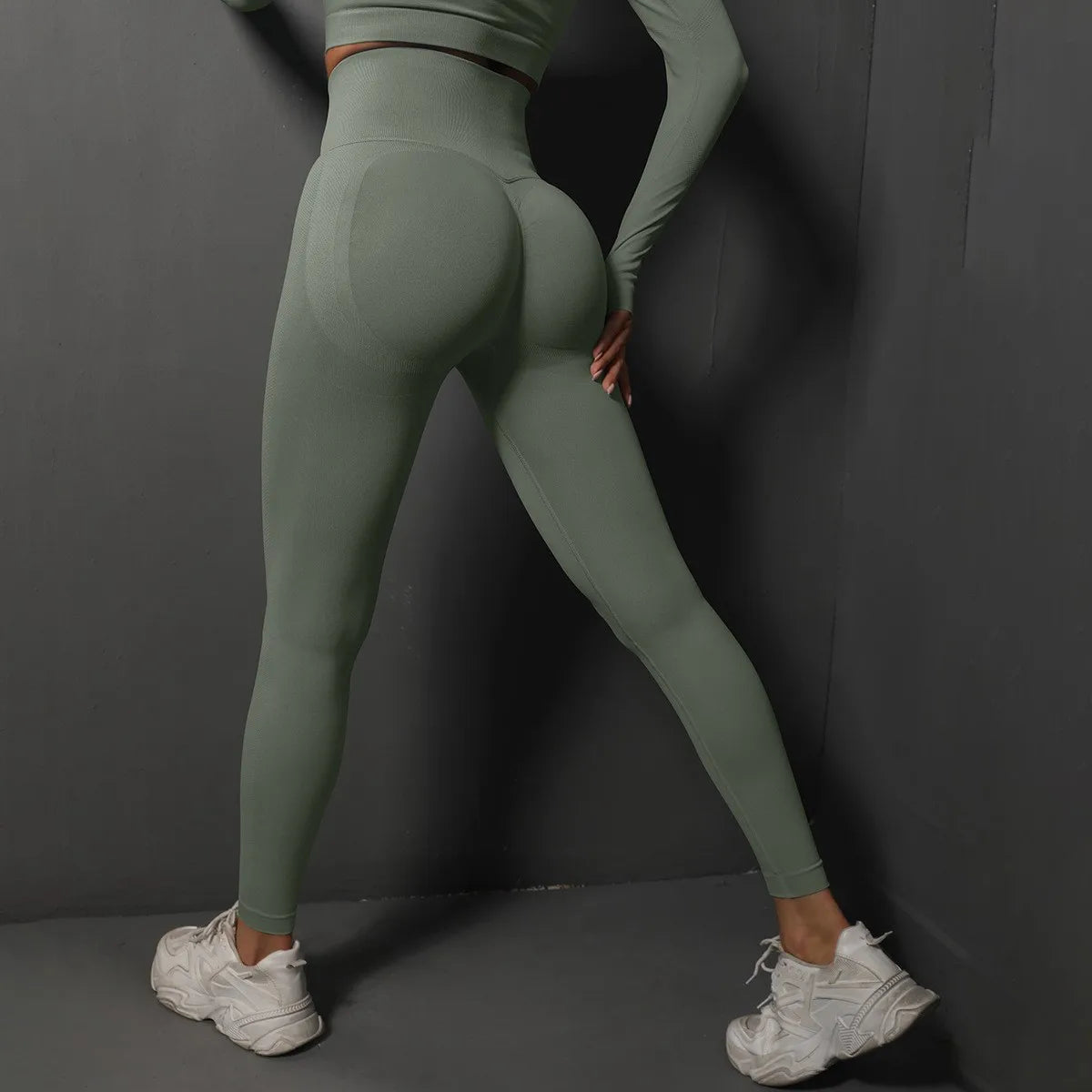 Women's High Waist Seamless Butt Lift Yoga Leggings