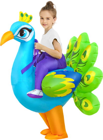 Kids Dinosaur Inflatable Costume for Halloween & Cosplay