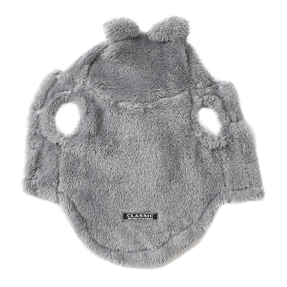 Soft Fleece Pet Hoodie Jacket for Small & Medium Dogs and Cats