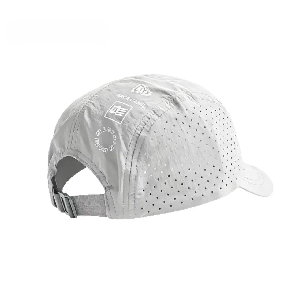 Unisex Quick Dry Mesh Short Brim UV Protection Baseball Cap