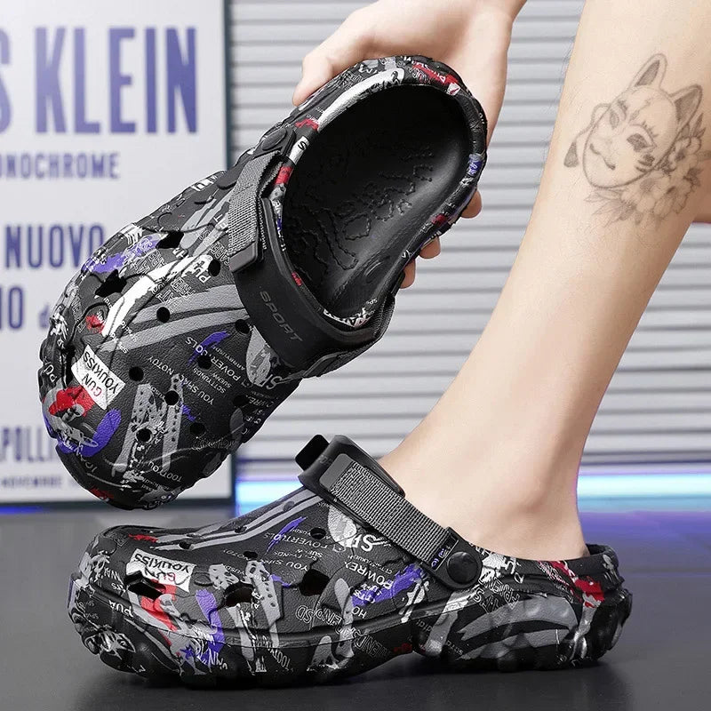 Plus Size Men’s EVA Garden Clogs Outdoor Water Shoes