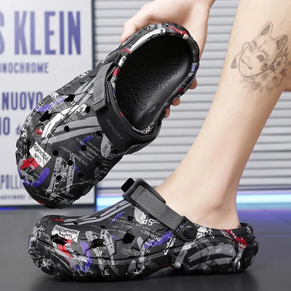 Plus Size Men’s EVA Garden Clogs Outdoor Water Shoes