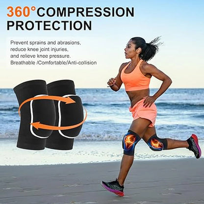 Soft Breathable Knee Pads for Volleyball Dance and Sports