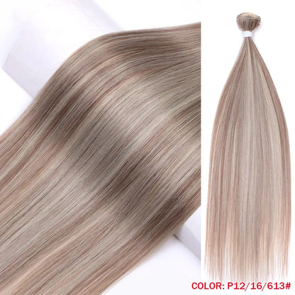 Super Long Yaki Straight Synthetic Hair Extensions