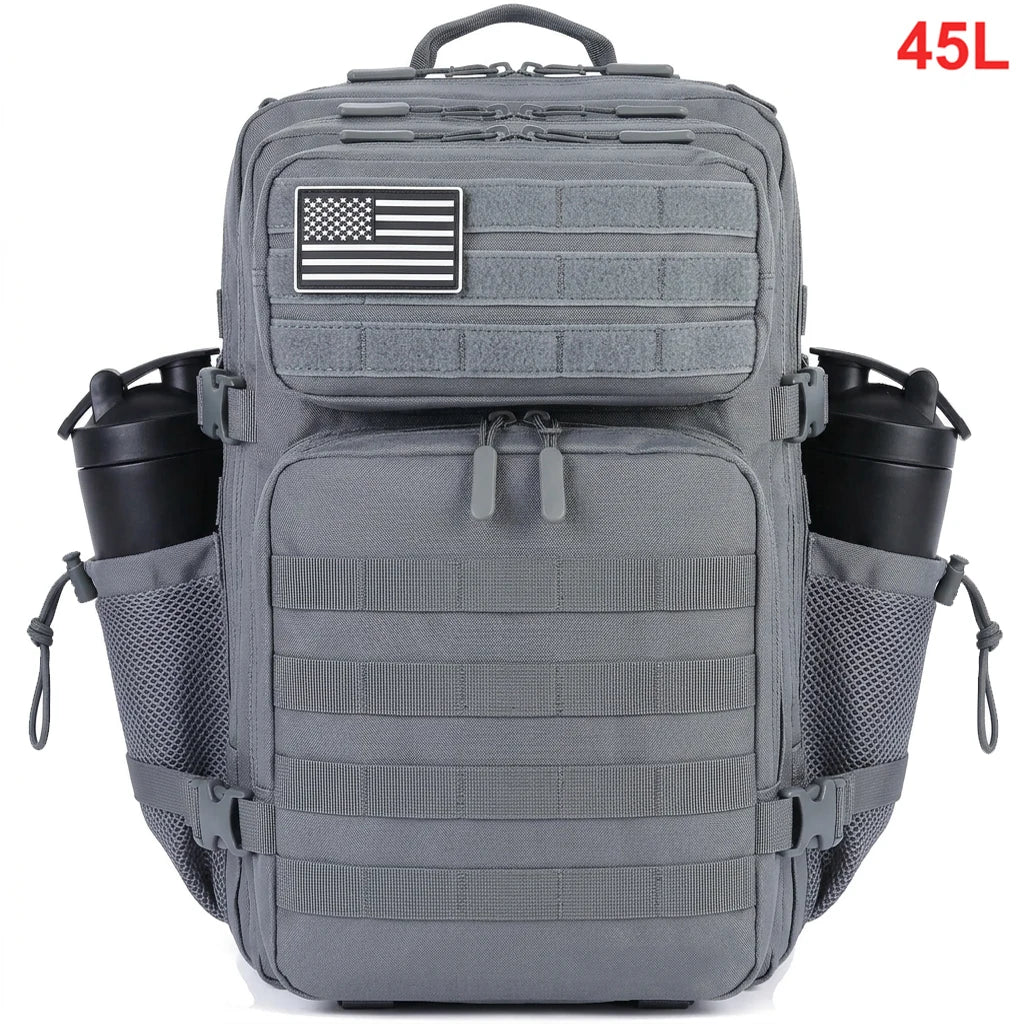 45L Waterproof Tactical Hiking and Travel Backpack