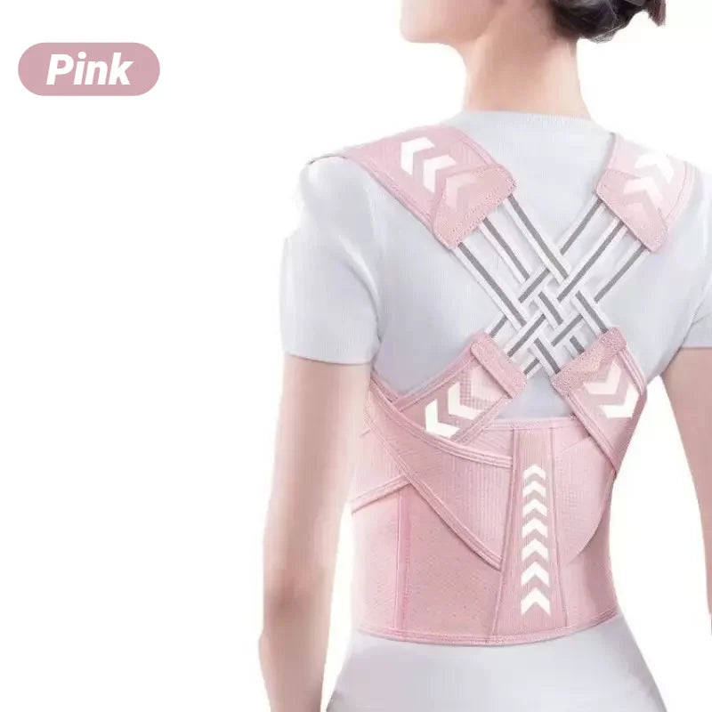 Adjustable Full Back Posture Corrector Support Brace