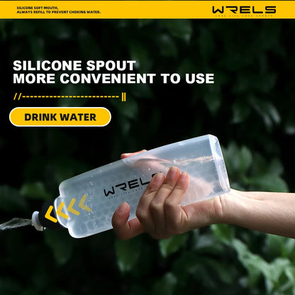 WRELS 350ml Portable Sports Water Bottle