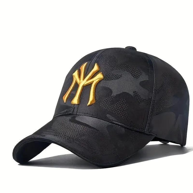 Adjustable Camouflage Embroidered Baseball Cap