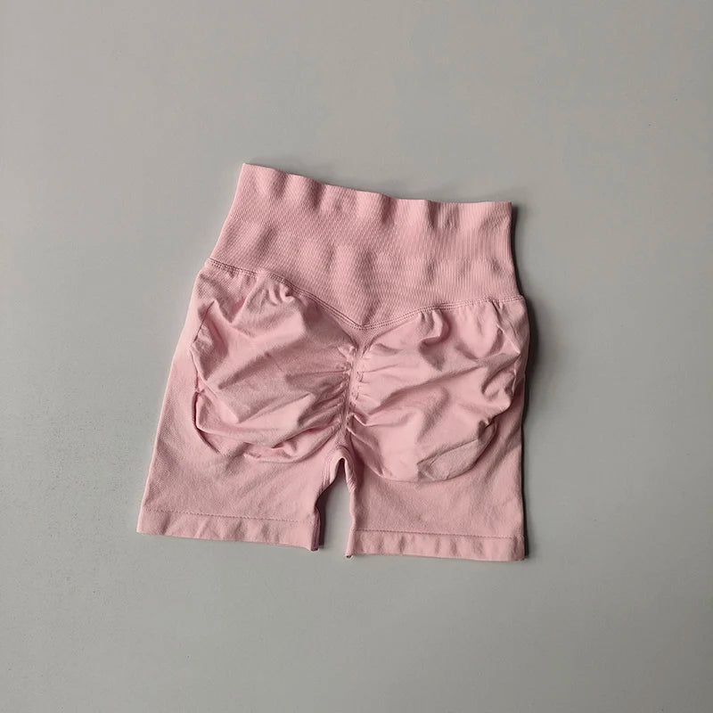 Women's High Waist Butt Lift Quick Dry Sports Shorts