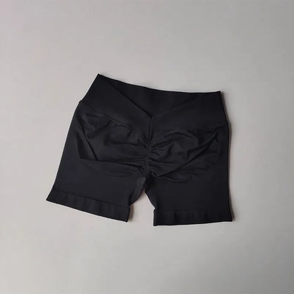 Women's High Waist V Shape Butt Lift Yoga Shorts