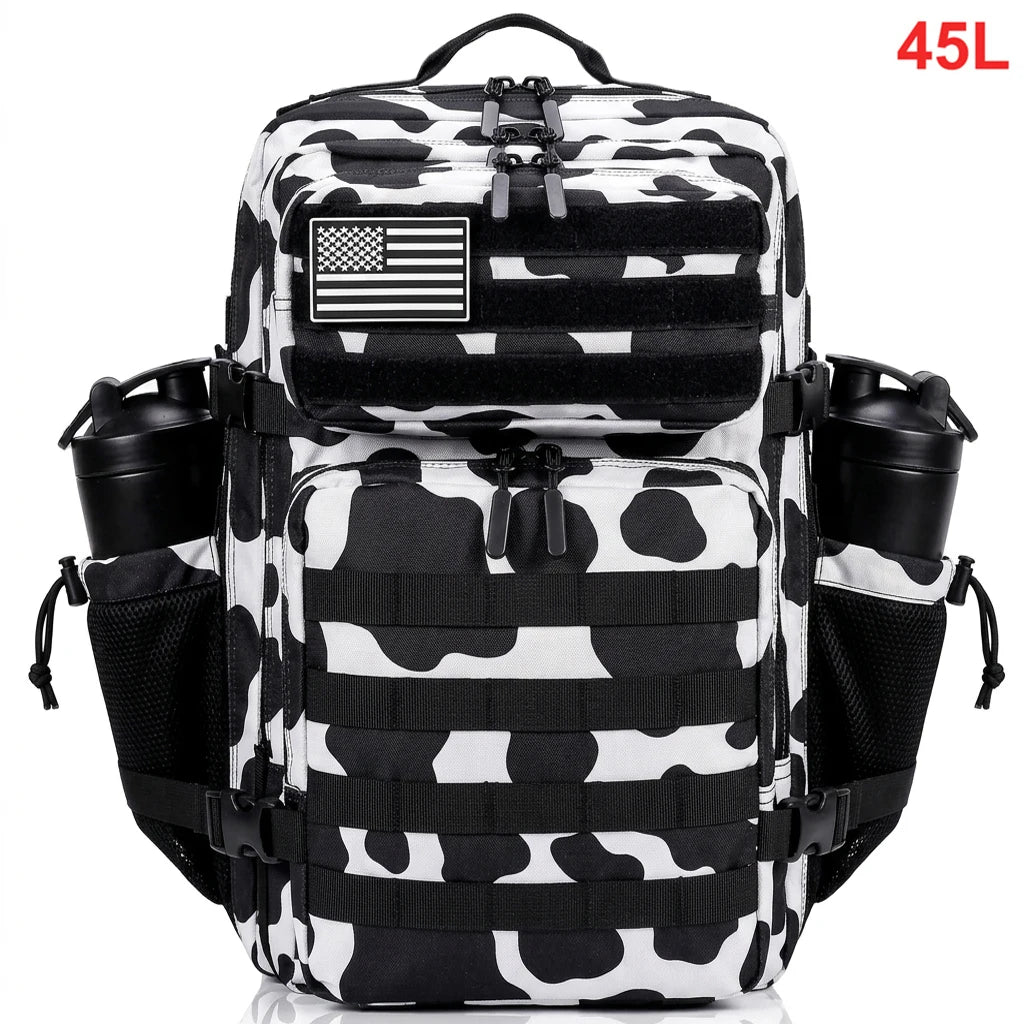 45L Waterproof Tactical Hiking and Travel Backpack