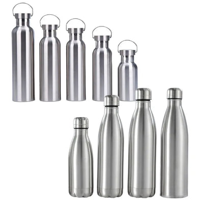 500ml to 1L Stainless Steel Sports Water Bottle