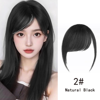 Women's Short Slanted Bangs Clip In Hair Extension