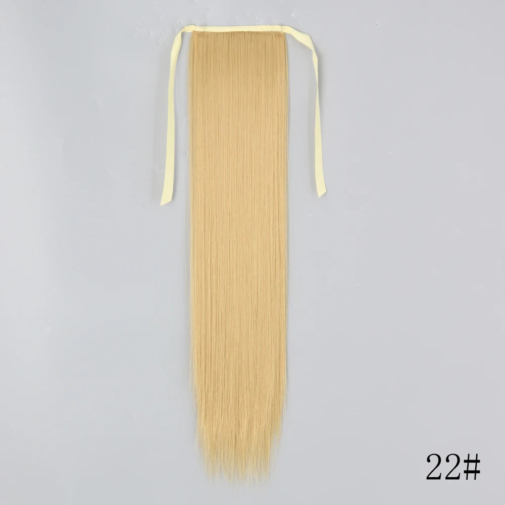 Long Straight Wrap Around Ponytail Hair Extension