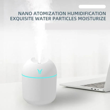 250ML USB Mini Air Humidifier Aroma Diffuser for Home & Car