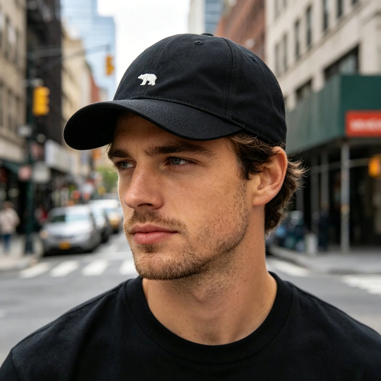 Arctic Bear Soft Top Outdoor Sports Baseball Cap