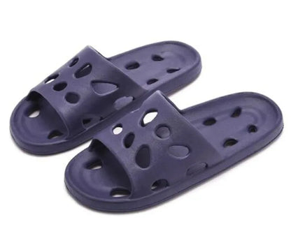 Unisex Non Slip EVA Drainage Shower Slippers