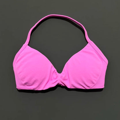 Women's High Support Strappy Halter Sports Bra