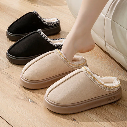 Women's Luxury Plush Fuzzy Indoor Slippers