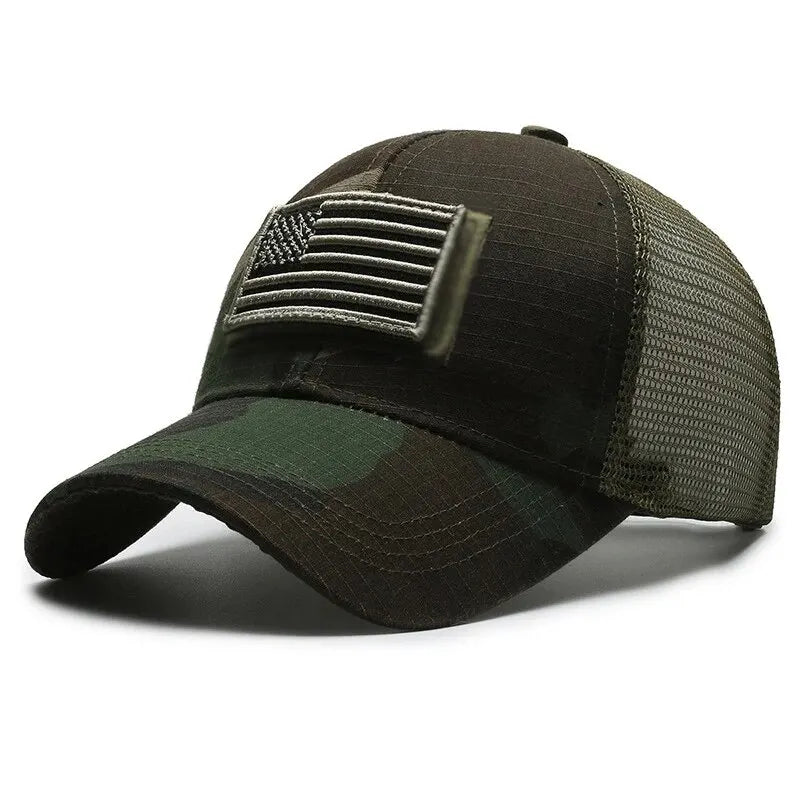Unisex Breathable Mesh Embroidered Baseball Cap