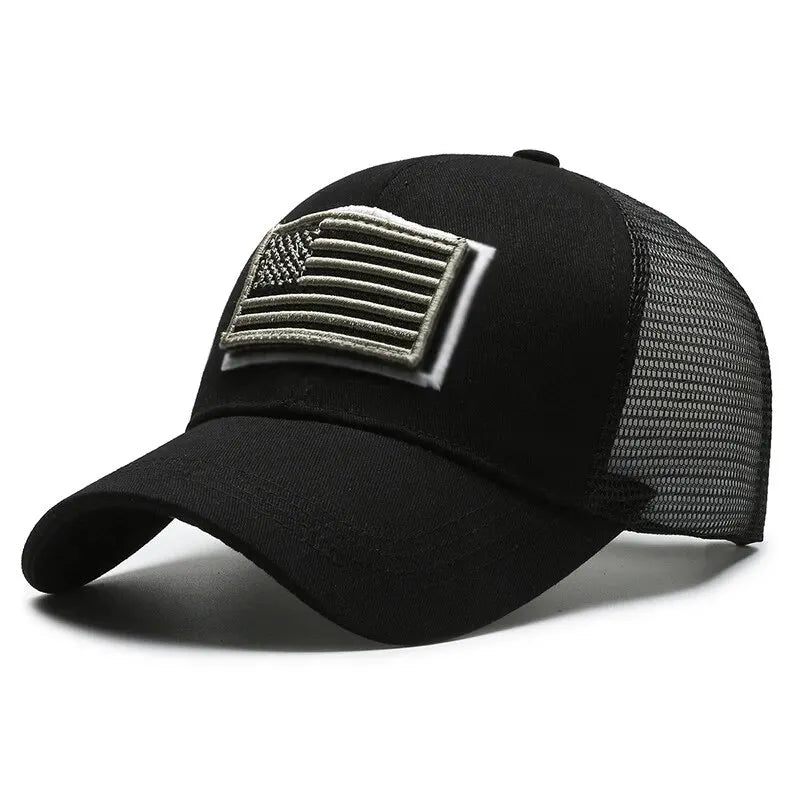 Unisex Breathable Mesh Embroidered Baseball Cap
