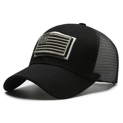 Unisex Breathable Mesh Embroidered Baseball Cap
