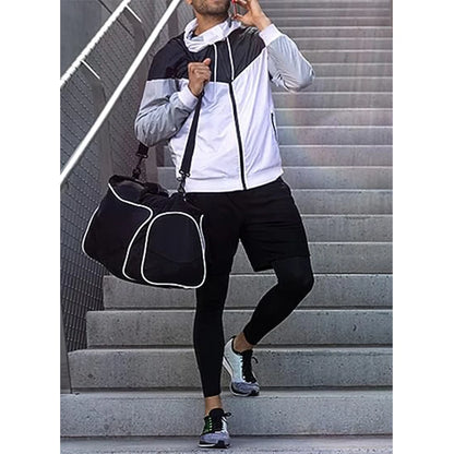 Men's 2 in 1 Running Training Pants