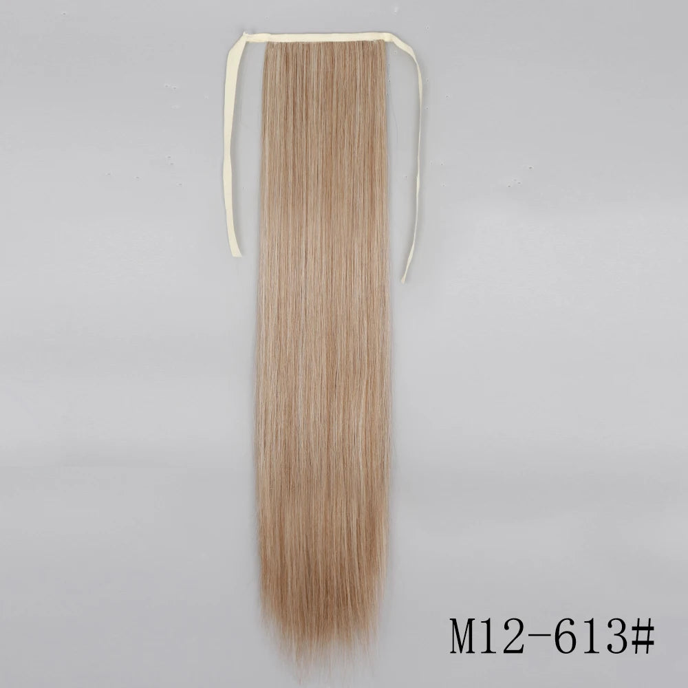 Long Straight Wrap Around Ponytail Hair Extension