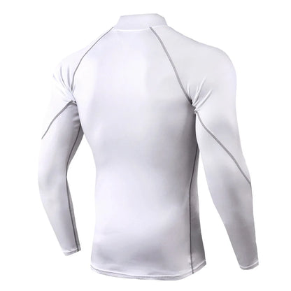 Men's Quick Dry Long Sleeve Compression Sports Shirt