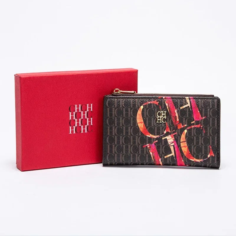 Women’s Cartoon Print Compact Wallet Lightweight Purse