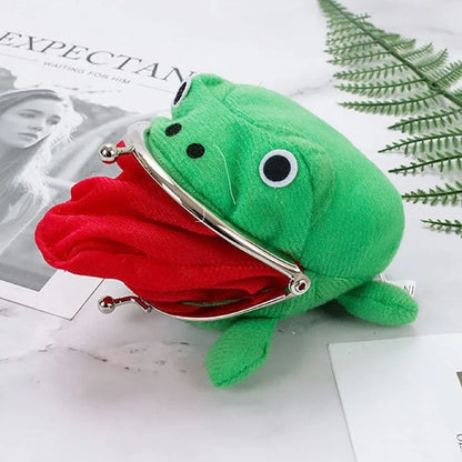 Plush Frog Ninja Coin Wallet