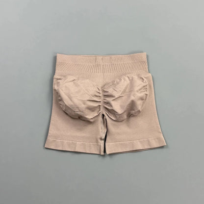 Women's Low Waist Scrunch Butt Biker Shorts