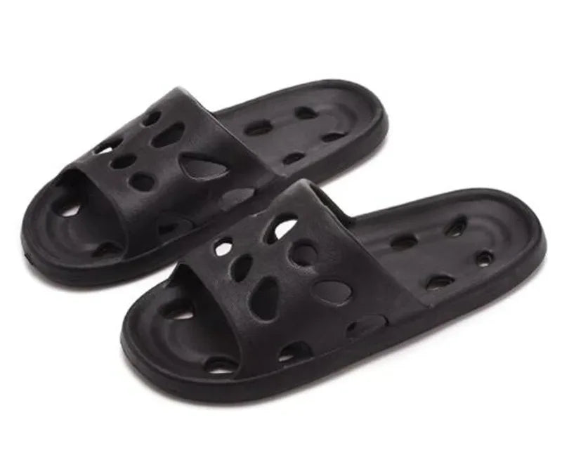 Unisex Non Slip EVA Drainage Shower Slippers
