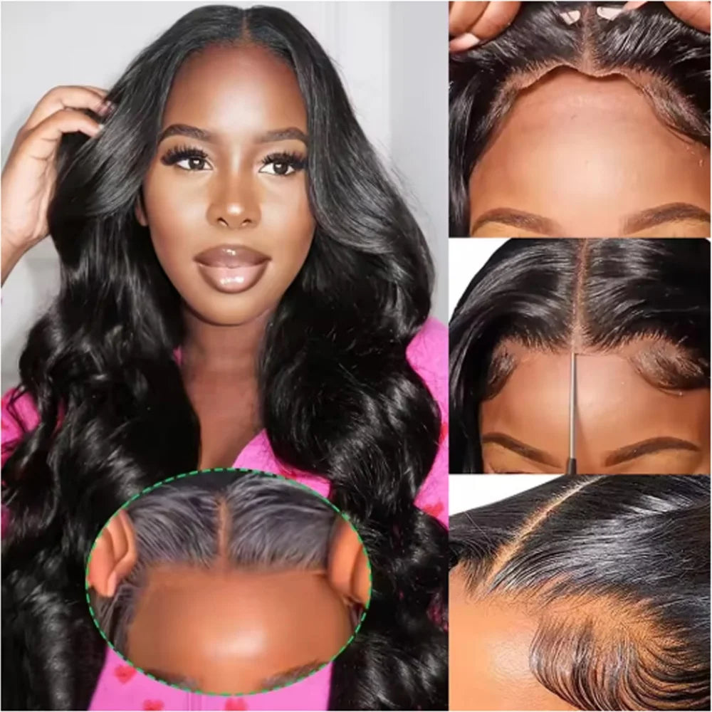 Women's Brazilian Body Wave HD Lace Front Human Hair Wig