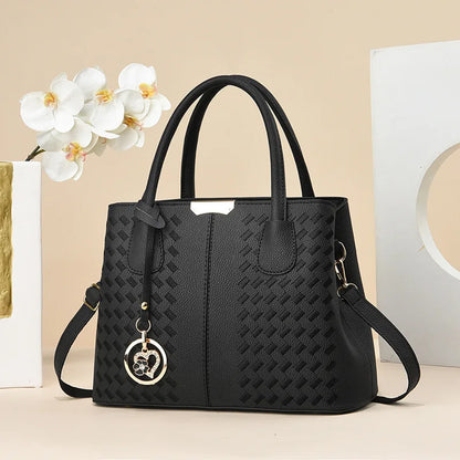 Leather Shoulder Handbag for Women