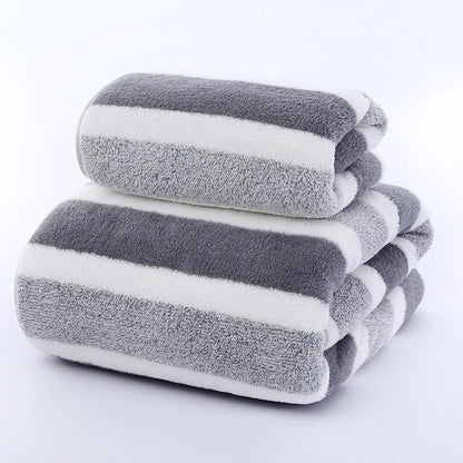 Ultra Soft Quick Dry Bath Towel Highly Absorbent Non Shedding for Home & Beach